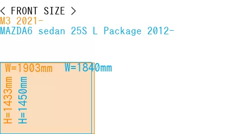 #M3 2021- + MAZDA6 sedan 25S 
L Package 2012-